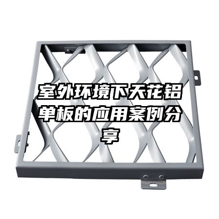 室外環(huán)境下天花鋁單板的應(yīng)用案例分享