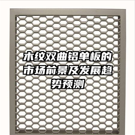 木紋雙曲鋁單板的市場前景及發(fā)展趨勢預(yù)測